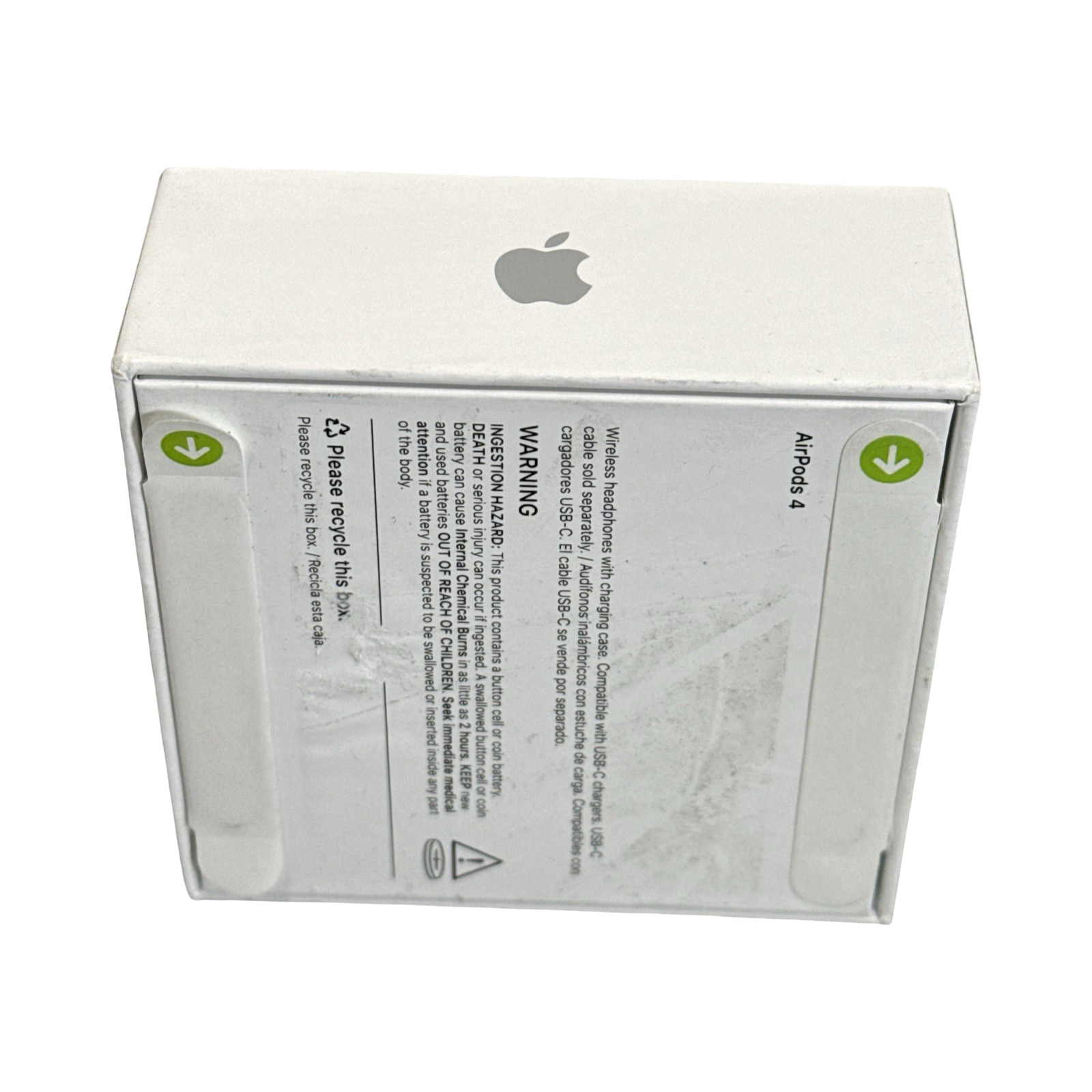 Apple AirPods 4 Wireless Earbuds, Bluetooth Headphones With USB-C Charging Case