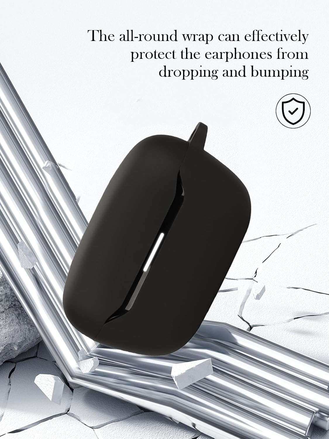 Case for JBL Endurance Race 2 True Wireless in Ear Earbuds,Soft Black