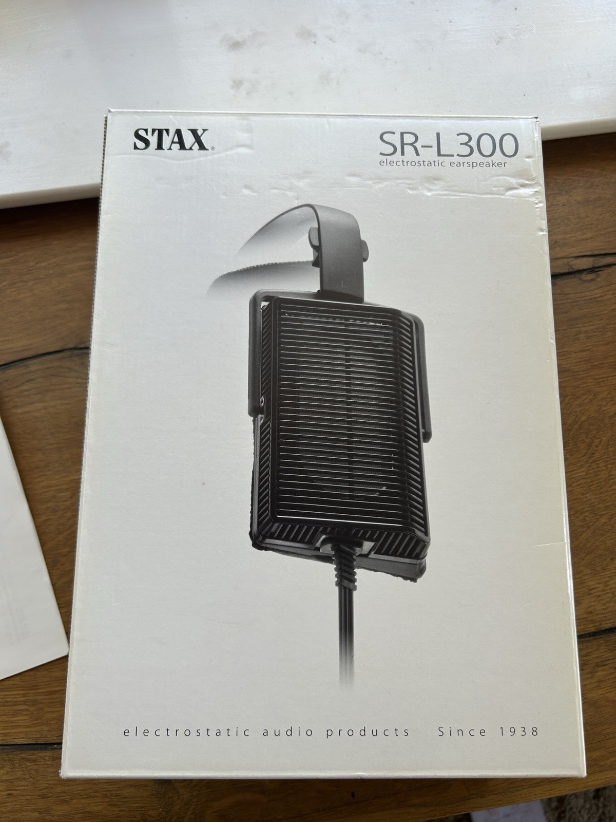 Stax SR-L300 Lambda Series Black Headphones Electrostatic Earspeakers Tested
