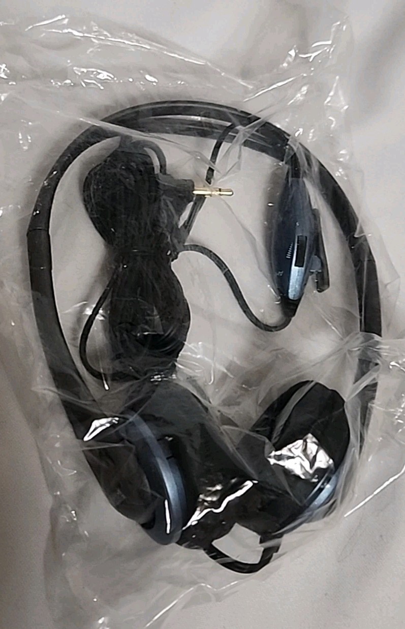 ALTEC LANSING AHP10W Personal Audio Stereo Headphones, PC, MP3, CD, Cassette…