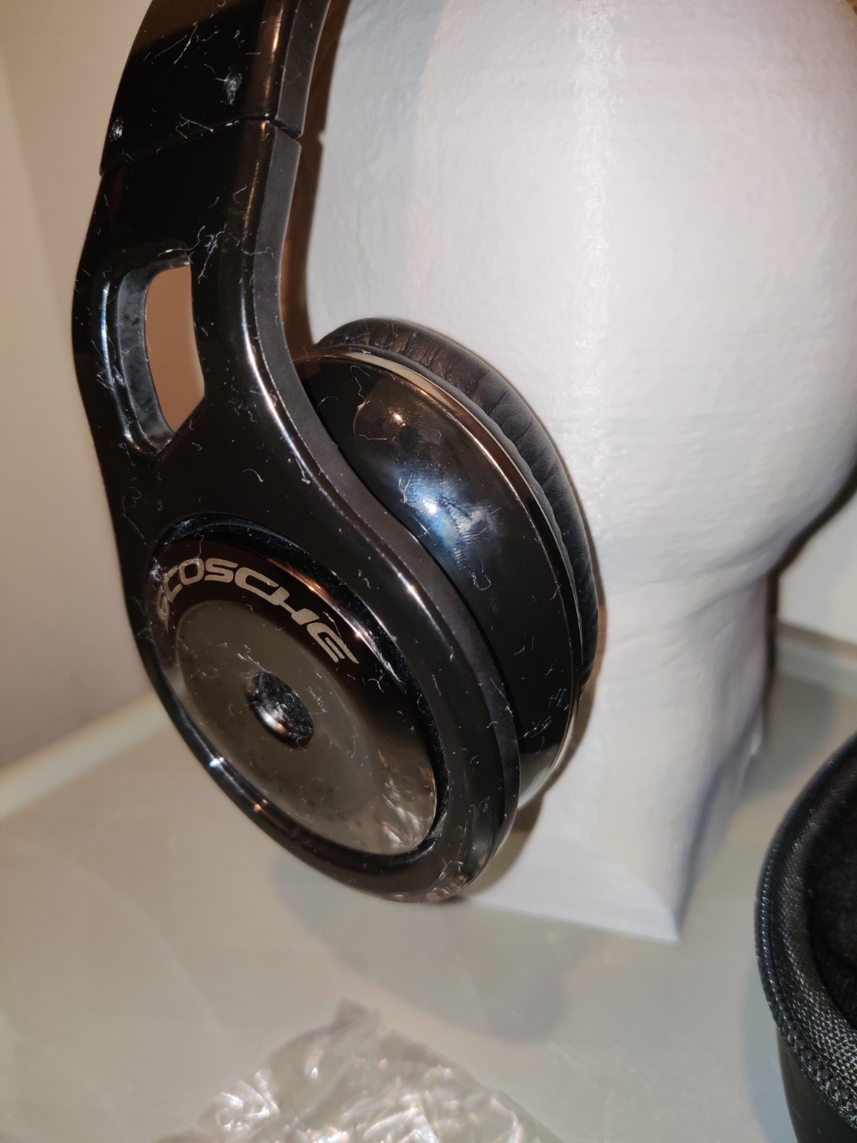 Scosche Headphones Headset Black Complete Tested Working