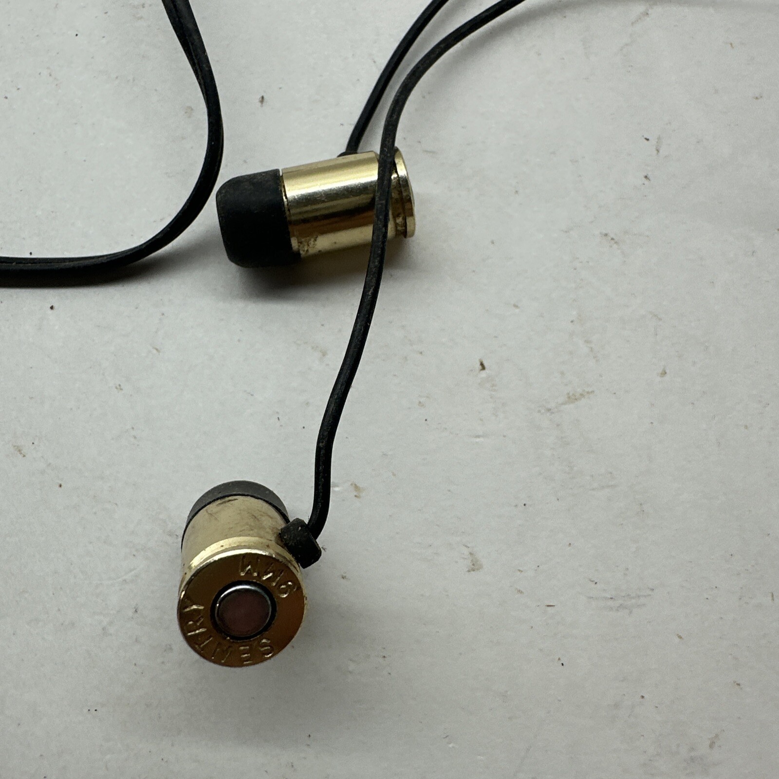 Sentry Bullets 9mm Earbuds in Gold Sentry HG9MM
