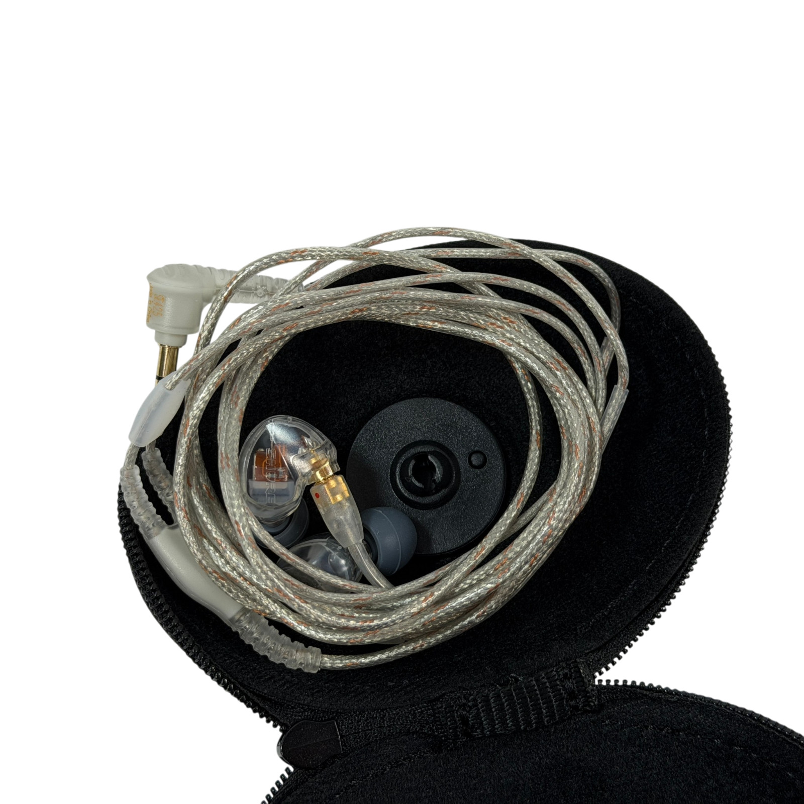 Shure SE425-CL Sound Isolating Earphones Only 3.5mm Cable Clear Authentic Works