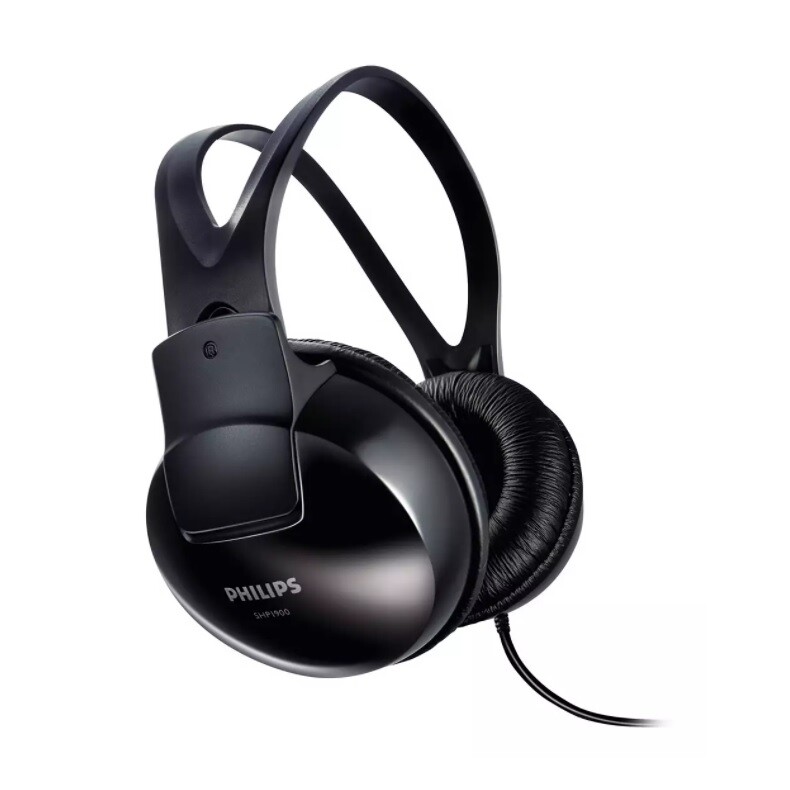Philips SHP1900 Stereo Headphones 40mm drivers/closed-back Over-ear Lightweight