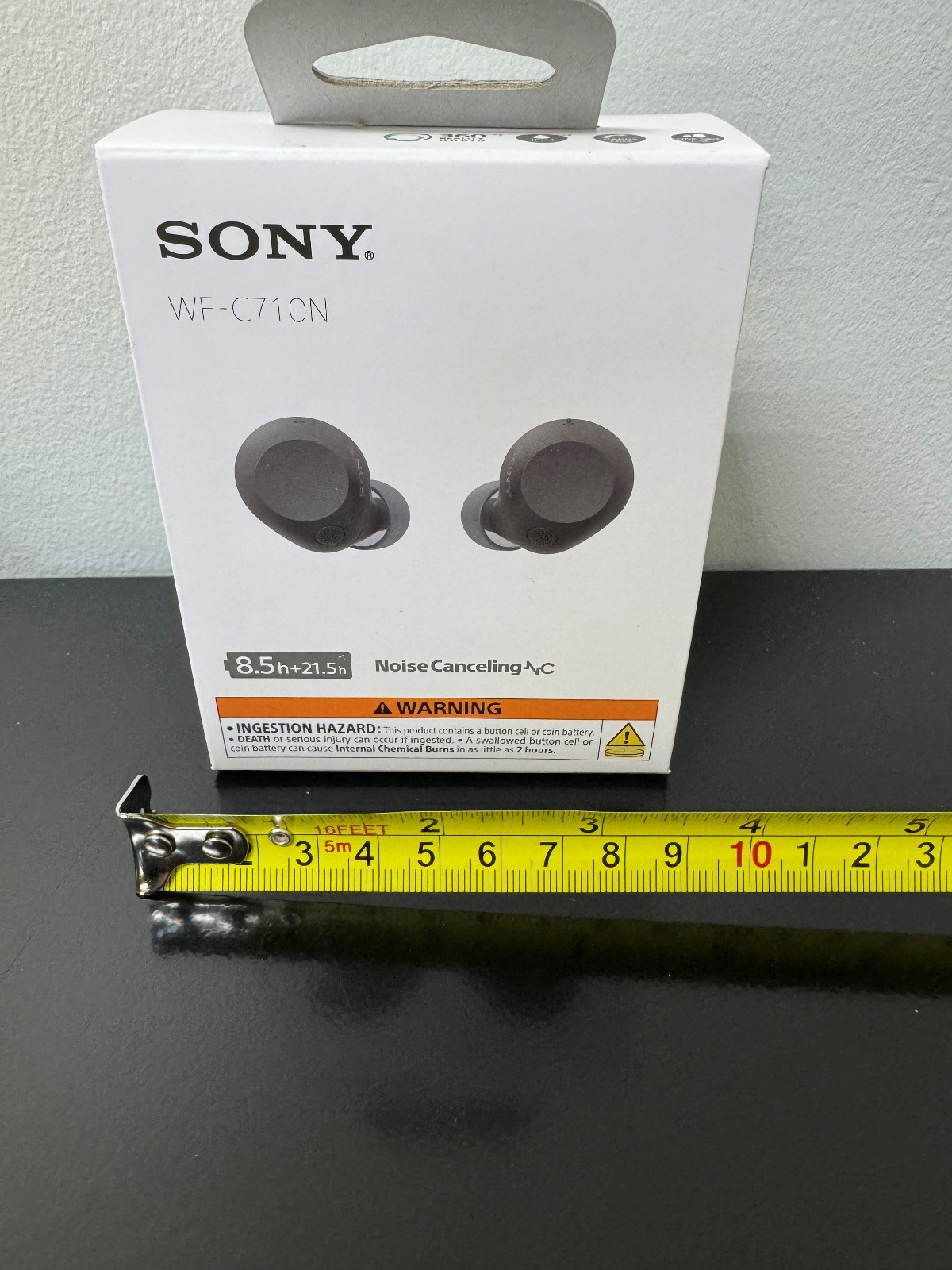 Sony WF-C710N Truly Wireless Noise-Cancelling Earbuds – Black -BRAND NEW SEALED