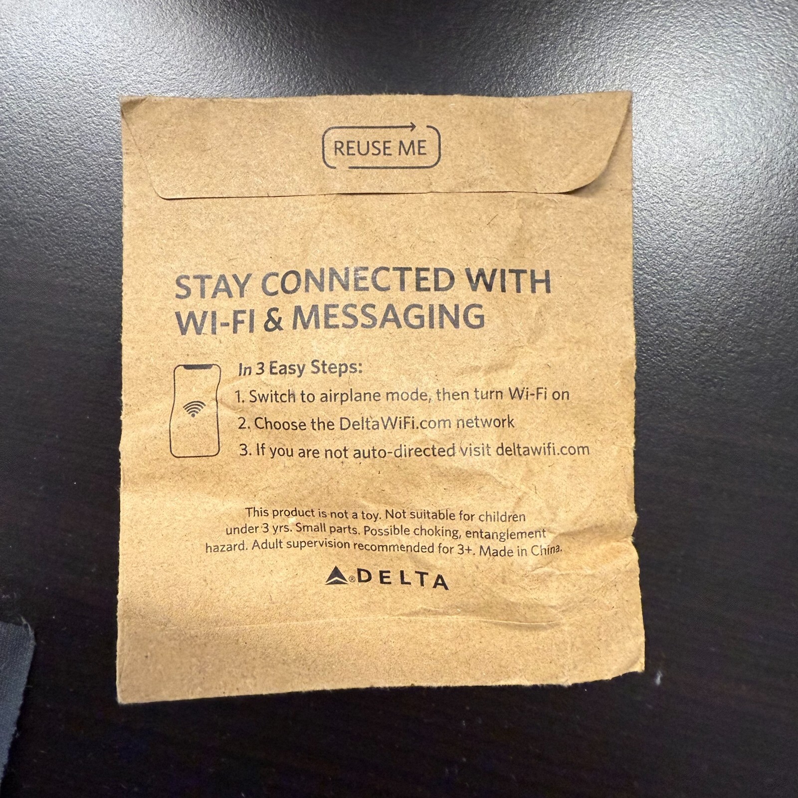New 2024 Delta Airlines Wired Earbuds “Paramount Plus “