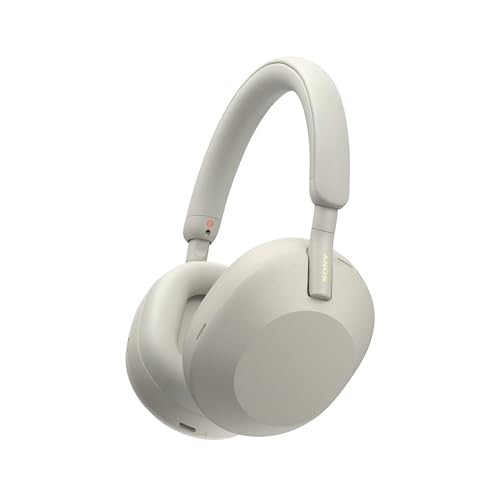 SONY WH-1000XM5 THE BEST WIRELESS NOISE CANCELING HEADPHONES SILVER