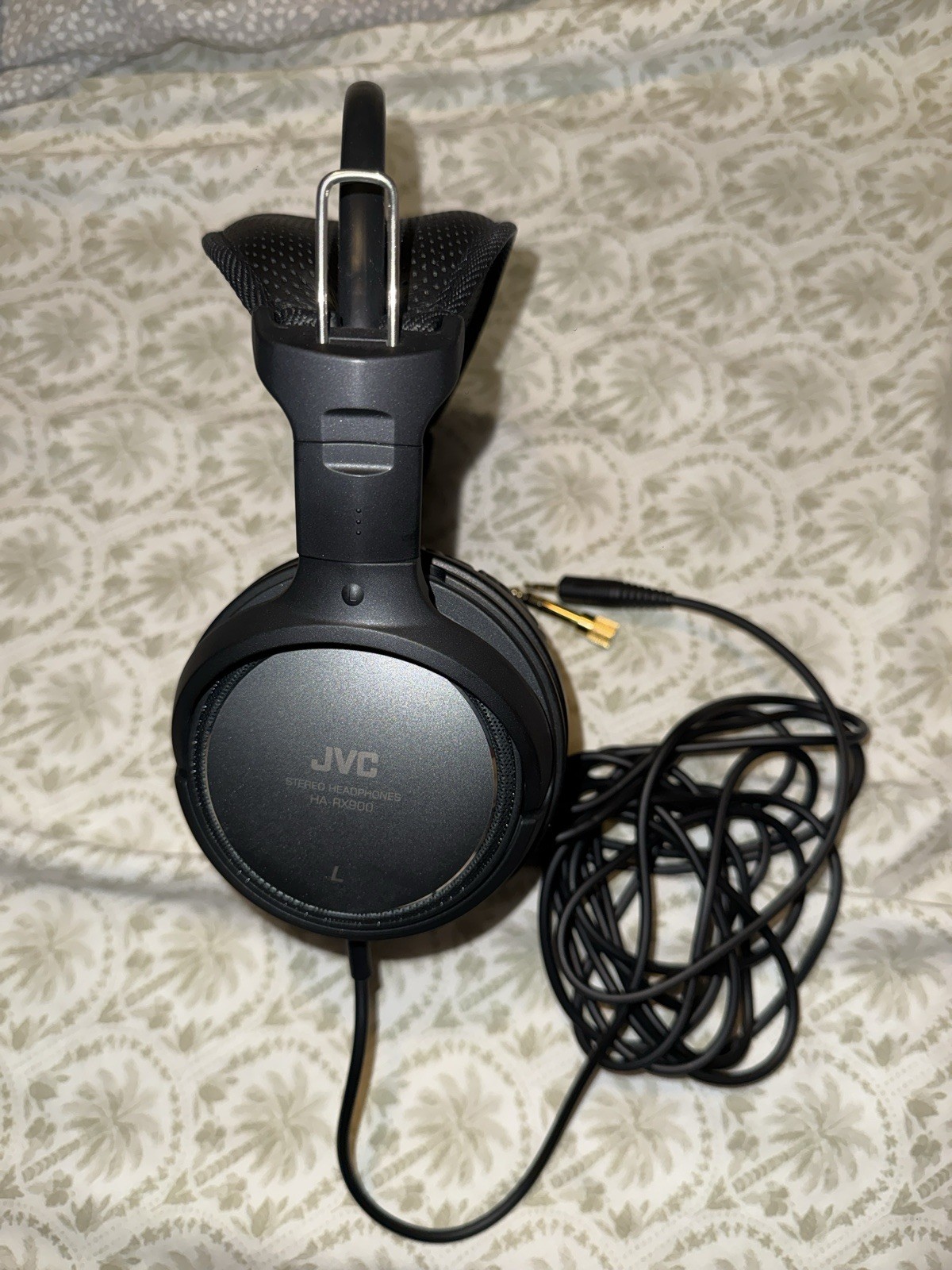 JVC HA-RX900 Over-Ear Wired Headphones Black, 3.5mm & 1/4in Jack, Adjustable