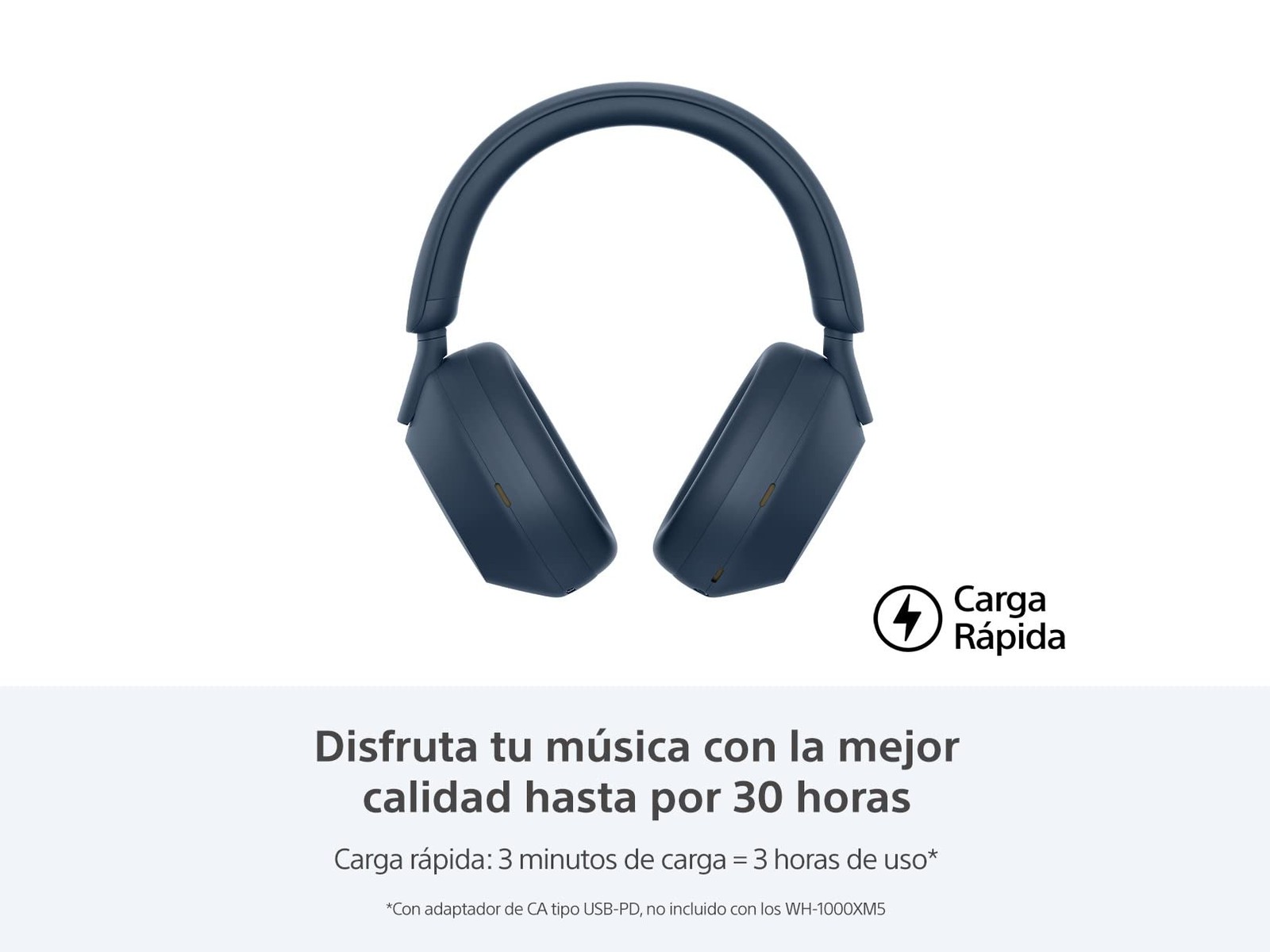 Sony WH-1000XM5/L Wireless Industry Leading Noise Canceling Bluetooth Headphones
