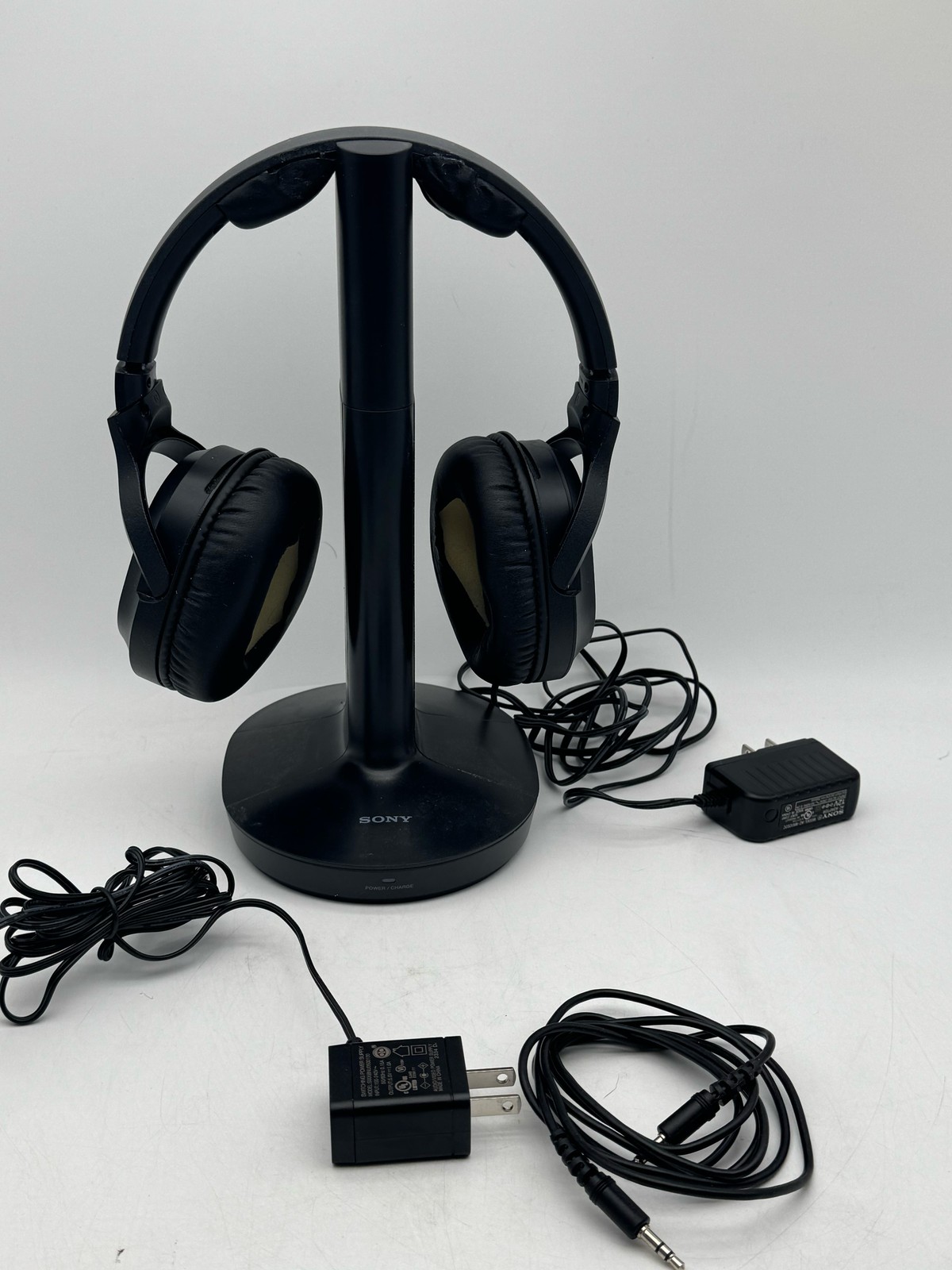 Sony WH-RF400 Wireless Over-Ear Home Theater Headphones 20hr 150ft RF Black