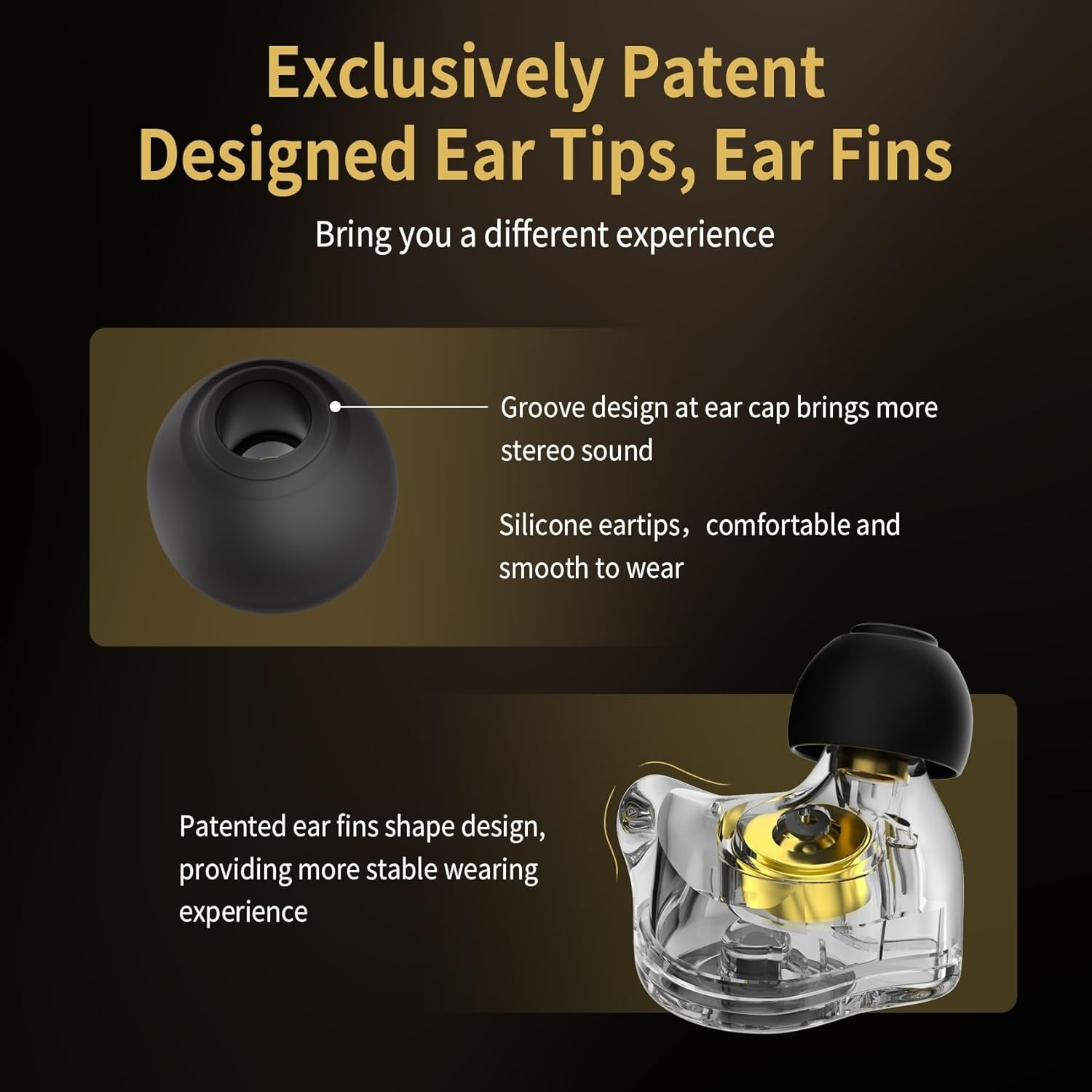 HiFi IEM for Gaming, CCZ MC02 in Ear Monitor, Clear Crystal Sound Gaming Earb…