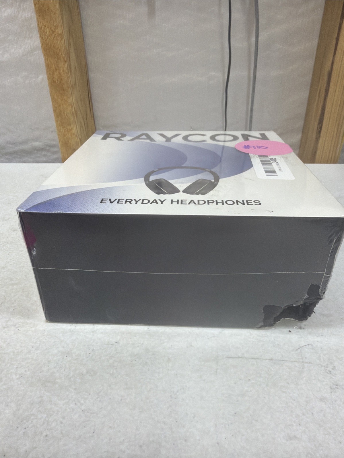 Raycon RBH820-WHI The Everyday Over-Ear Noise-Canceling Headphones – Black