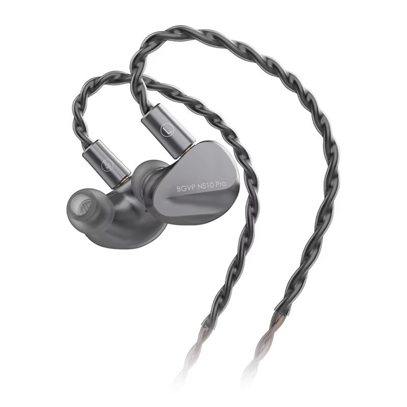 BGVP NS10 Pro 8BA+2DD Hybrid Drive Unit In Ear Wired Earbud HIFI Monitor Ear