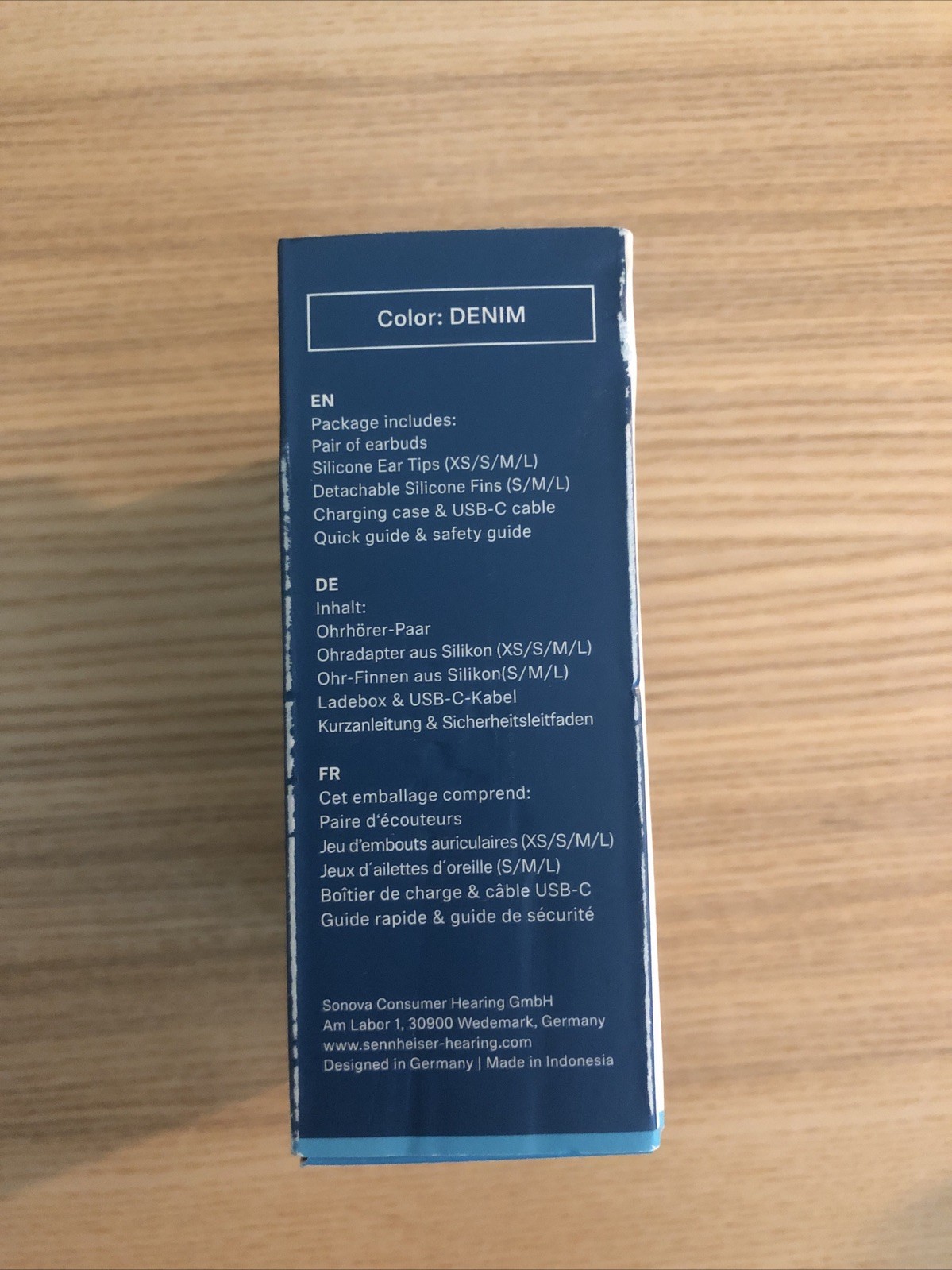 Sennheiser Momentum True Wireless 4 Denim (Blue) Sealed