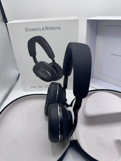 Bowers & Wilkins Px7 S2 Over-Ear Headphones – ANC, Integrated Mic, Voice Control