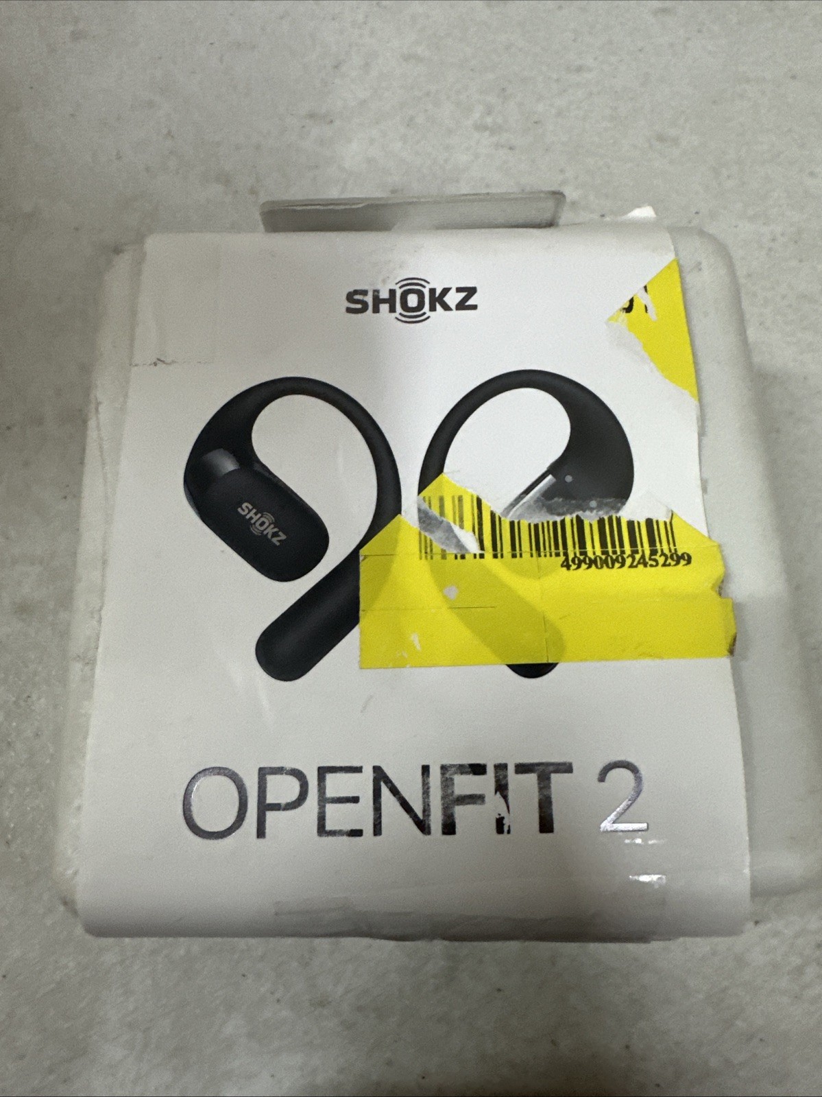 Shokz OpenFit 2 Open-Ear Bluetooth True Wireless Earbuds – Black (T920)