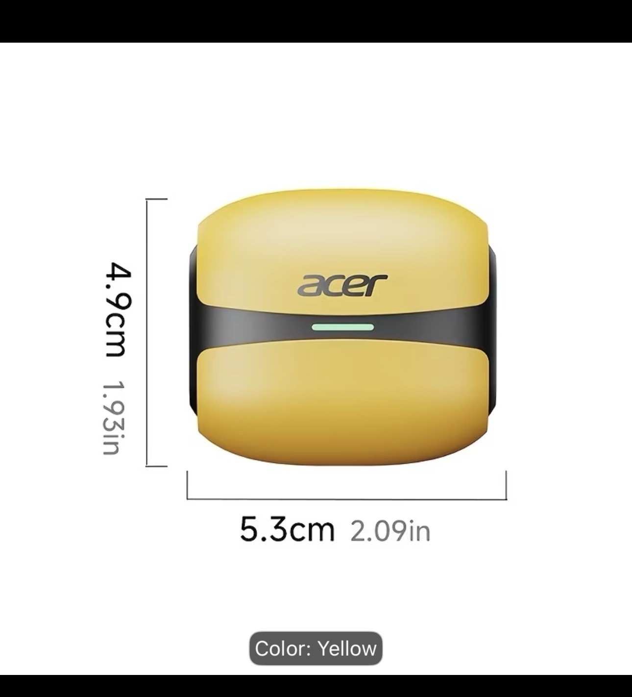 [Acer]OHR548 Wireless Headphones Music Game Dual Mode Active Noise Cancellation