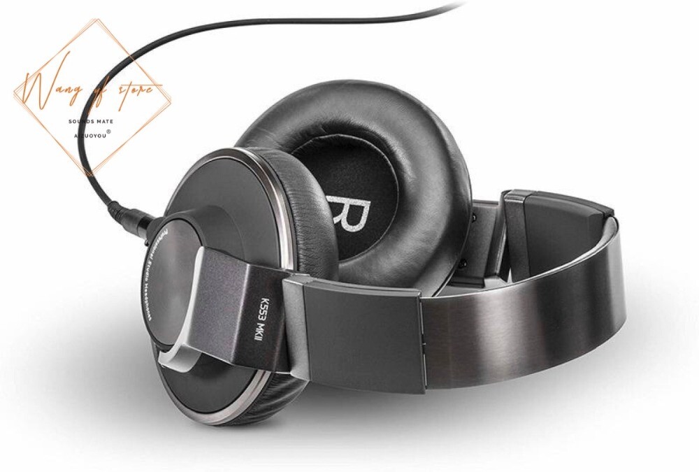 Sheepskin Leather Memory Foam EarPads For AKG K553 K553 Pro K553 MKII Headphones