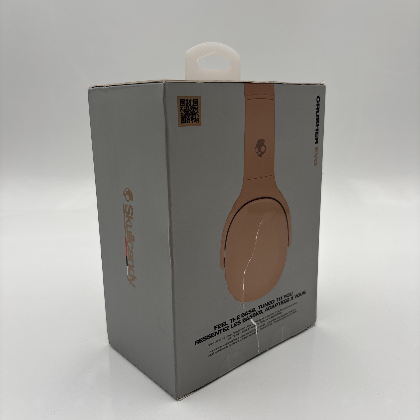 Skullcandy Crusher Evo Wireless Bluetooth Headphones w/Multi-Sensory Bass PRIMER