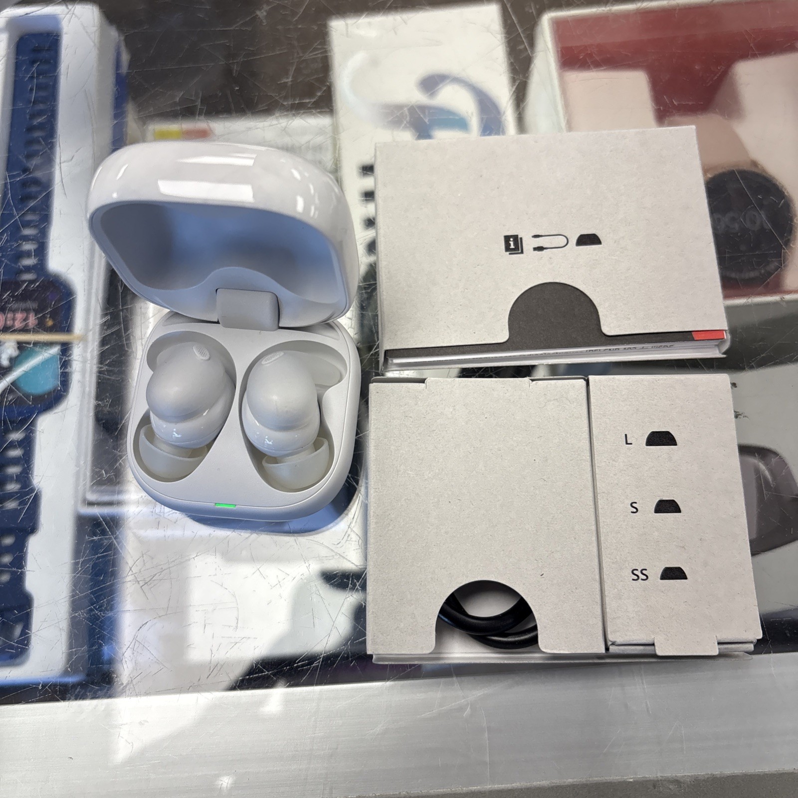 Sony – LinkBuds Fit True Wireless Noise Canceling Earbuds – White
