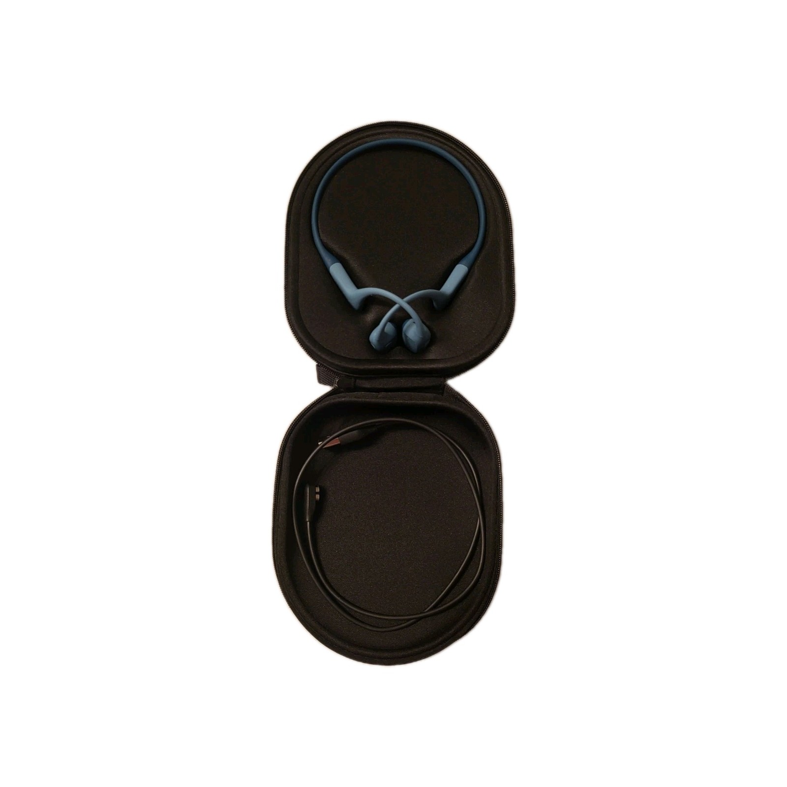 Shokz OpenRun Pro Bluetooth Wireless Headphones w/Case Blue New Open Box
