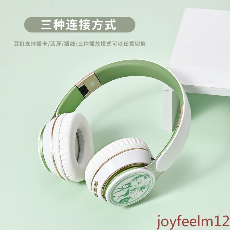 Honkai: Star Rail Collaboration Over-Ear Wireless Gaming Headset TF Card Slot