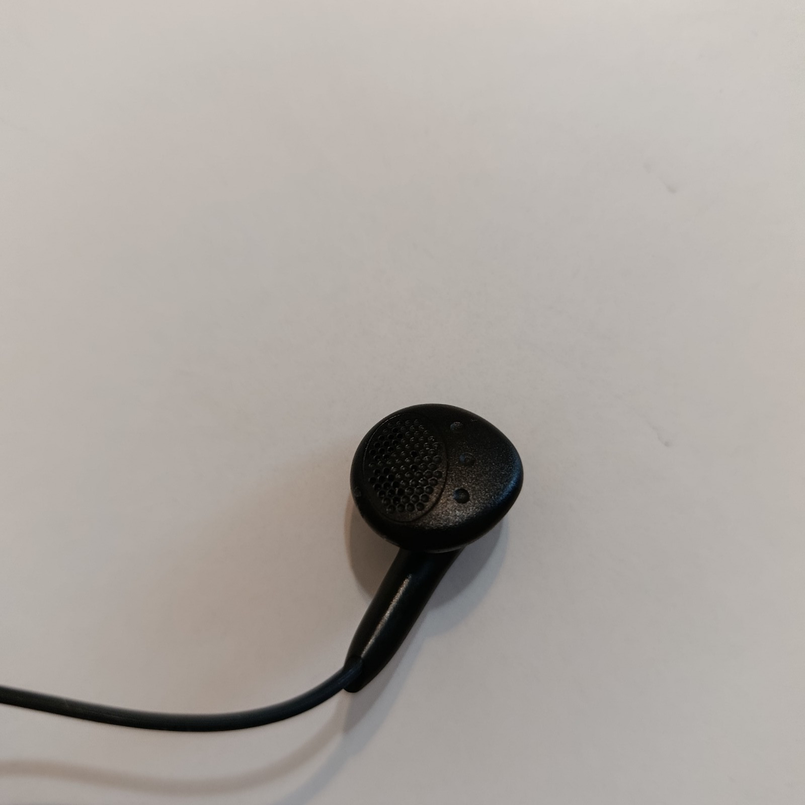 Sony MDR-E808 Earphones Black Jack 3.5mm Vintage Used