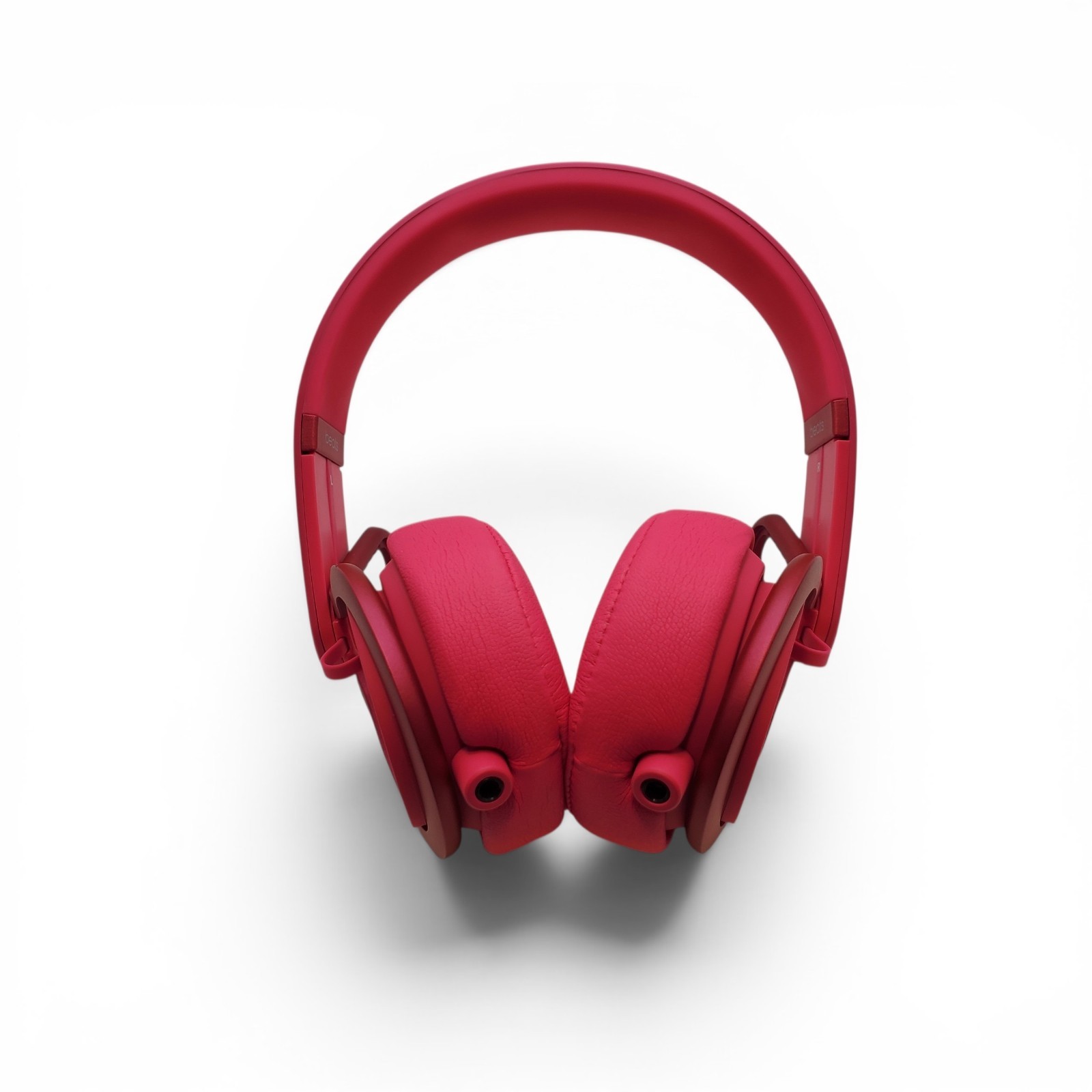 Beats by Dr Dre Mixr On-Ear DJ Headphones Magenta Pink Wired with Case & Aux Cab