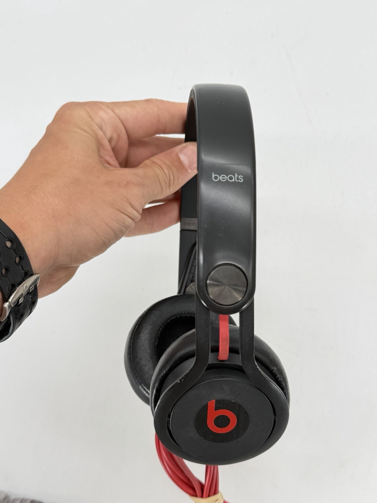Beats by Dr. Dre Mixr On-Ear Wired DJ Headphones Matte Black 3.5mm RARE