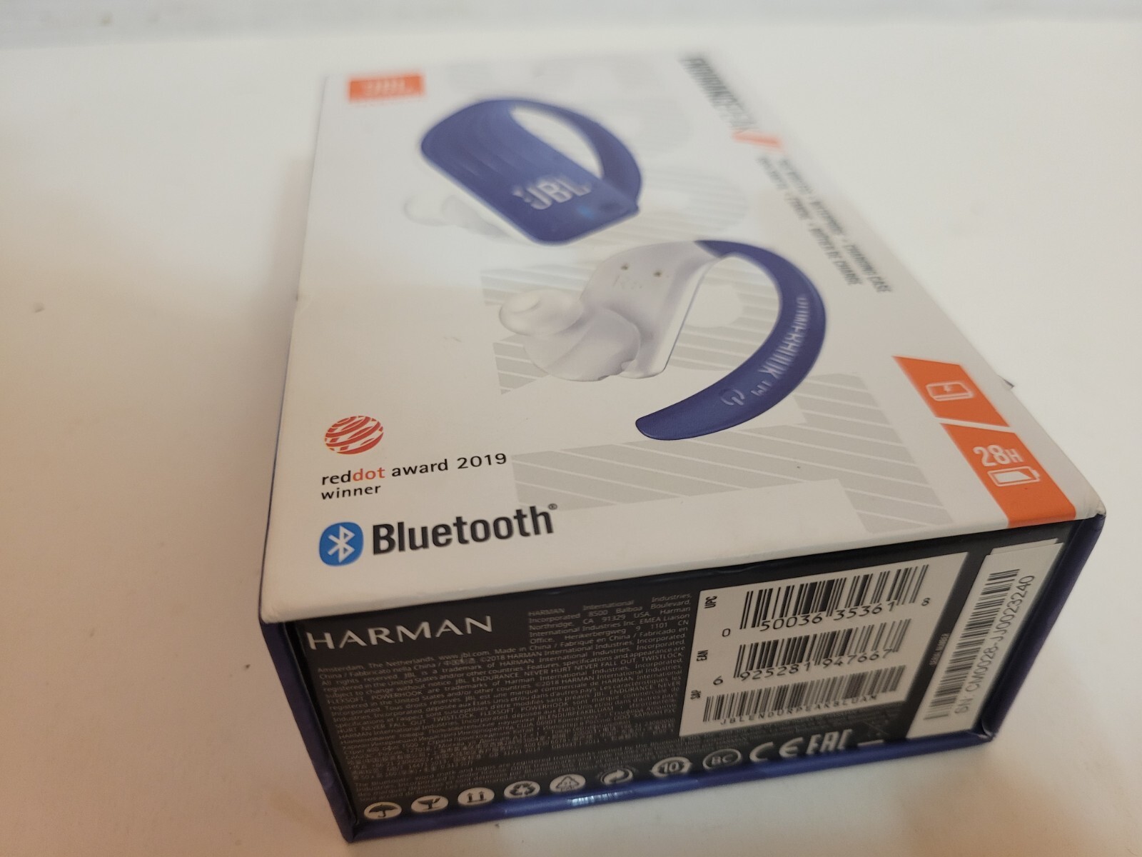JBL Endurance Peak True by Harman Kardon – Blue – Only one Earbud