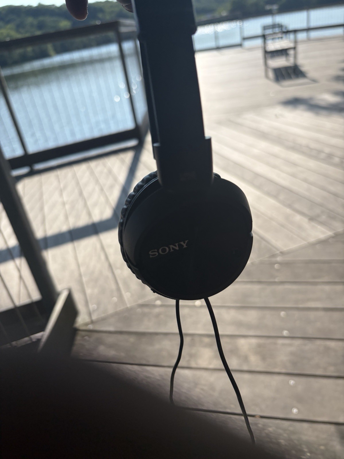 Sony MDR-ZX110NC Black Wired On-Ear Headband Headphones 3.5mm 3.5ft