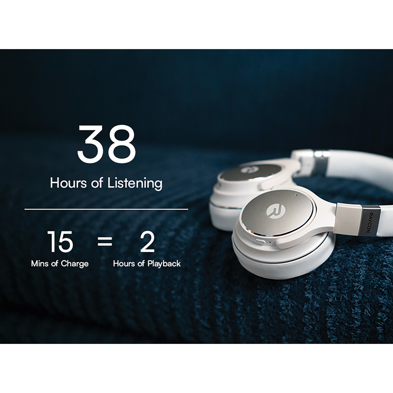 Everyday Wireless Headphones, ANC, Hi-Res Audio, 50-Hr Playtime, IPX4