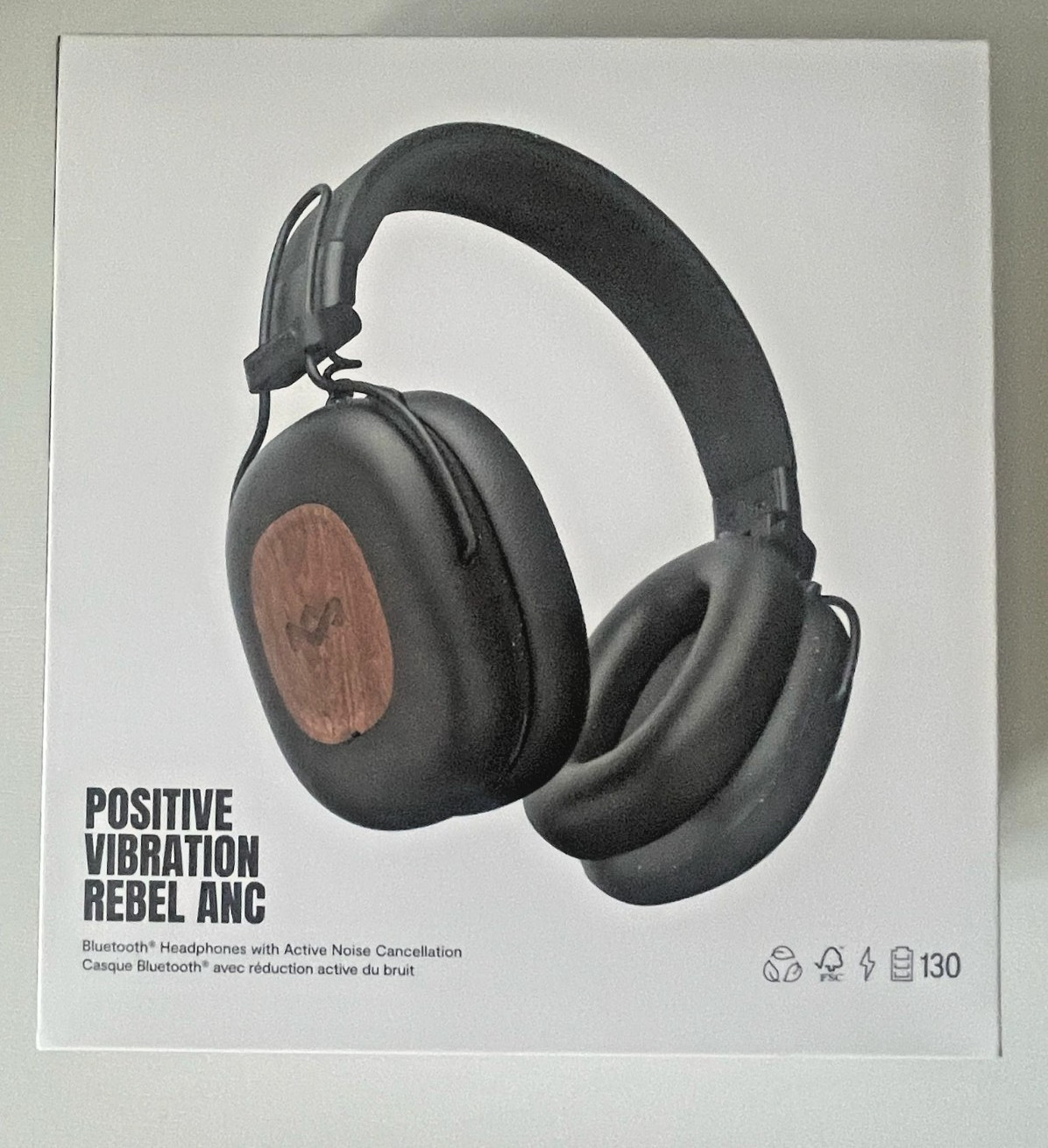 House of Marley Positive Vibration Rebel ANC Headphones New in Box BT 5.4