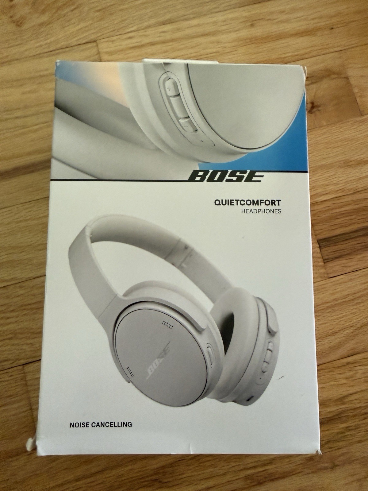 Bose QuietComfort Wireless OverEar ANC Headphones White Smoke Open Box