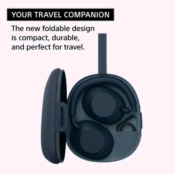 New Sony WH-1000XM6 Best Wireless Noise Canceling Bluetooth Headphones | Black