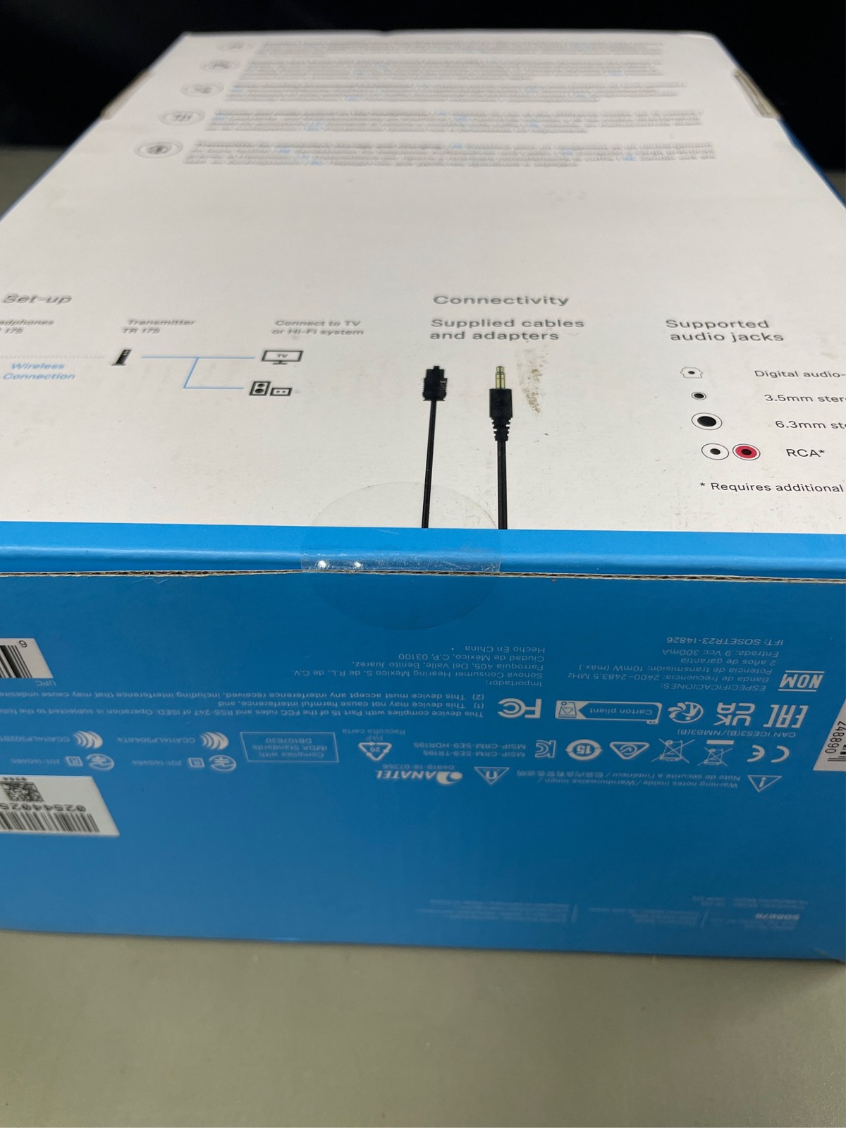 Sennheiser RS175 Closed Circumaural Headphone with 100m Range Transmitter (Bla 6
