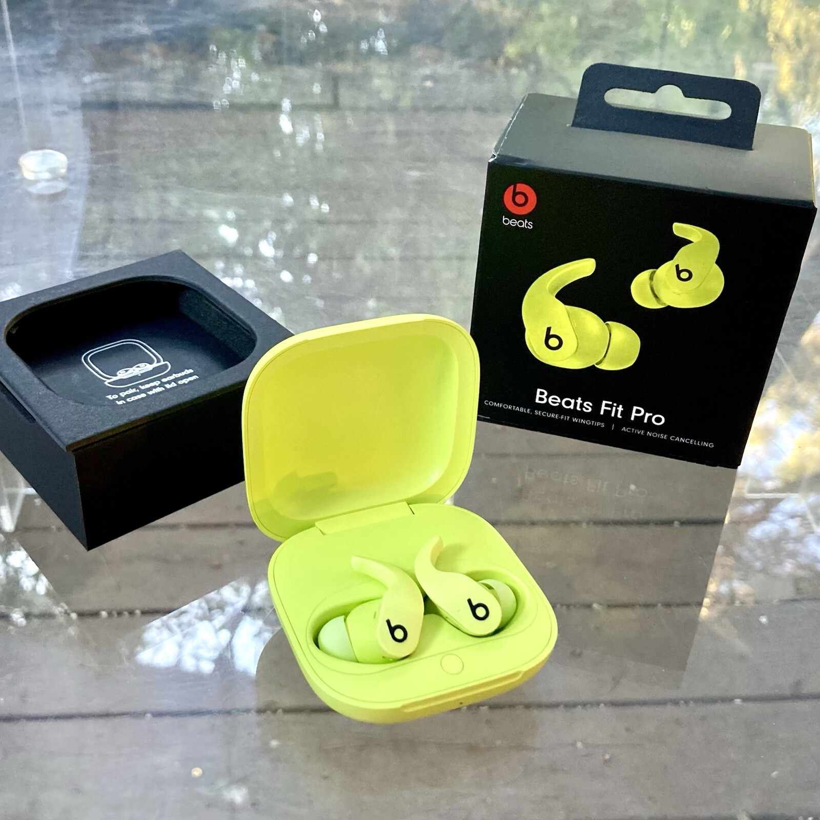 Beats Fit Pro Wireless Bluetooths Earbuds In Ear – Volt Yellow – New Sealed