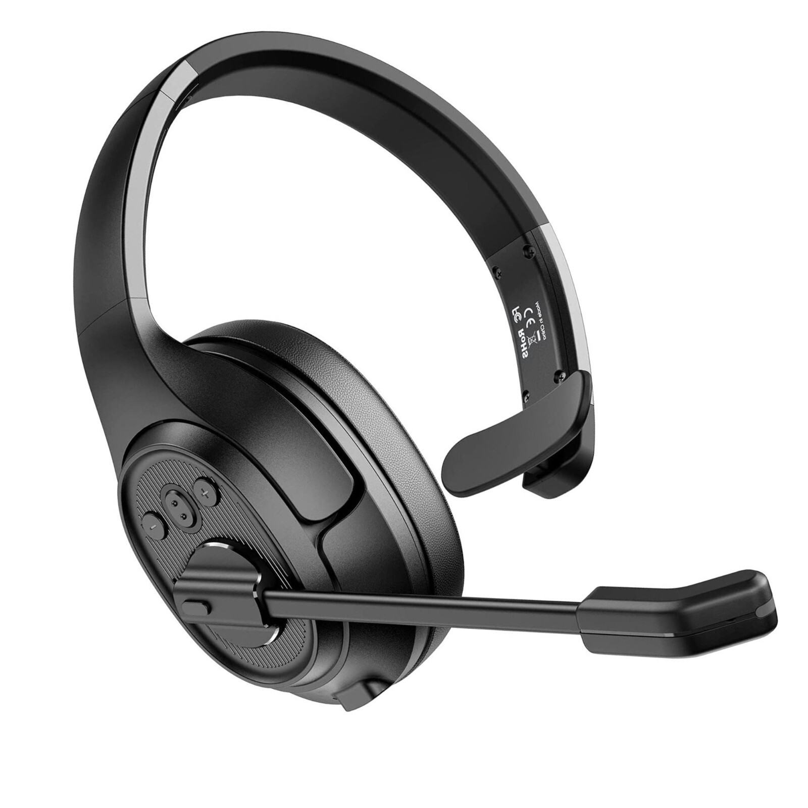 EKSA Noise Cancelling Trucker Bluetooth Headset with Microphone and Mute Button