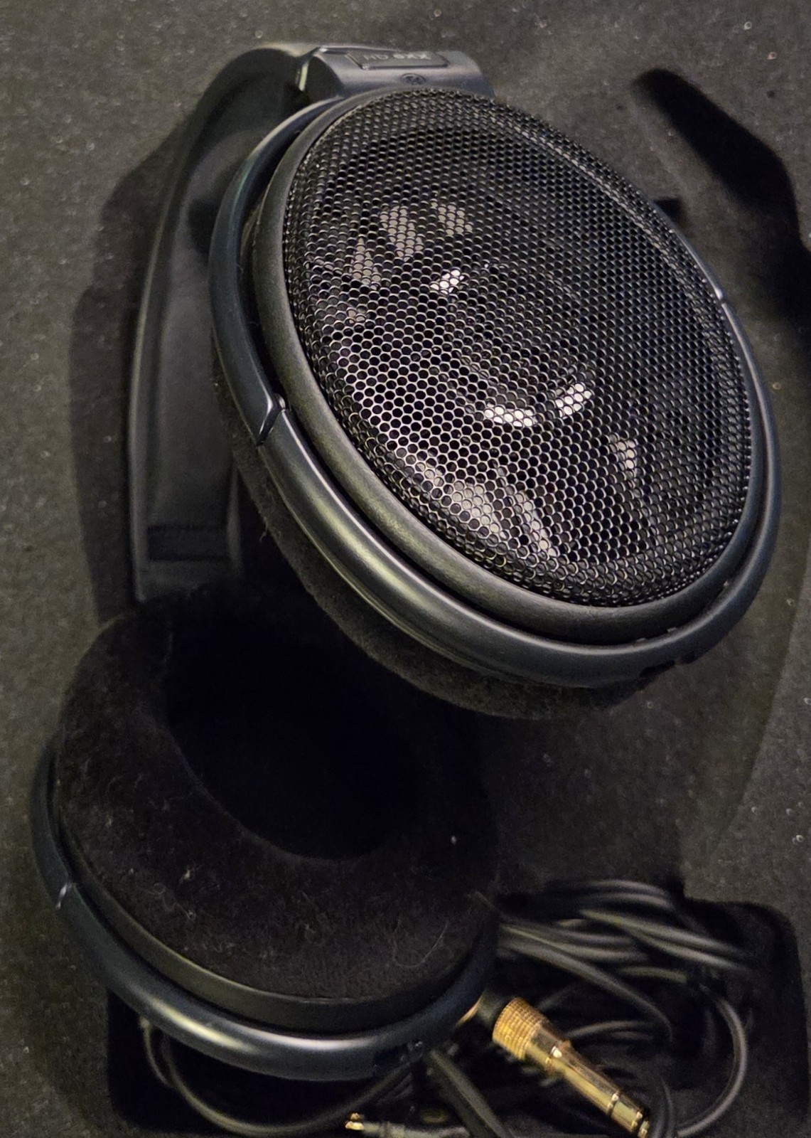 Sennheiser Massdrop HD6XX Open-Back Over-Ear Black Headphones 3.5mm + XLR Cable