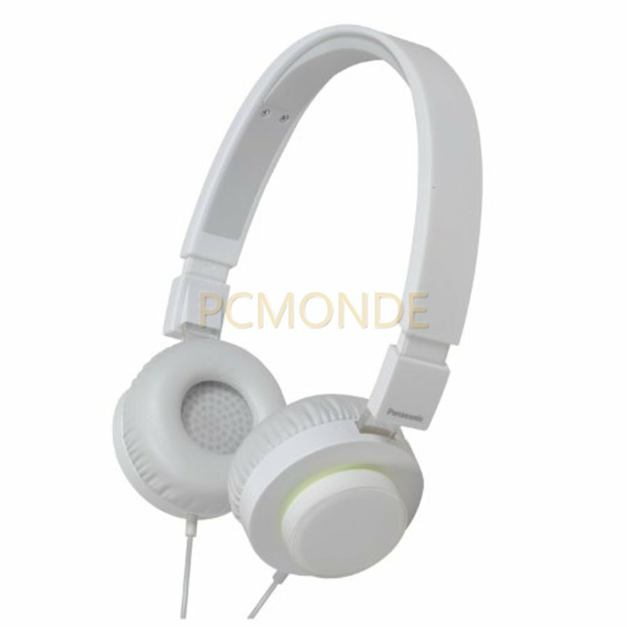 Panasonic RP-HXD5C-W Street Style Monitor Headphones – White