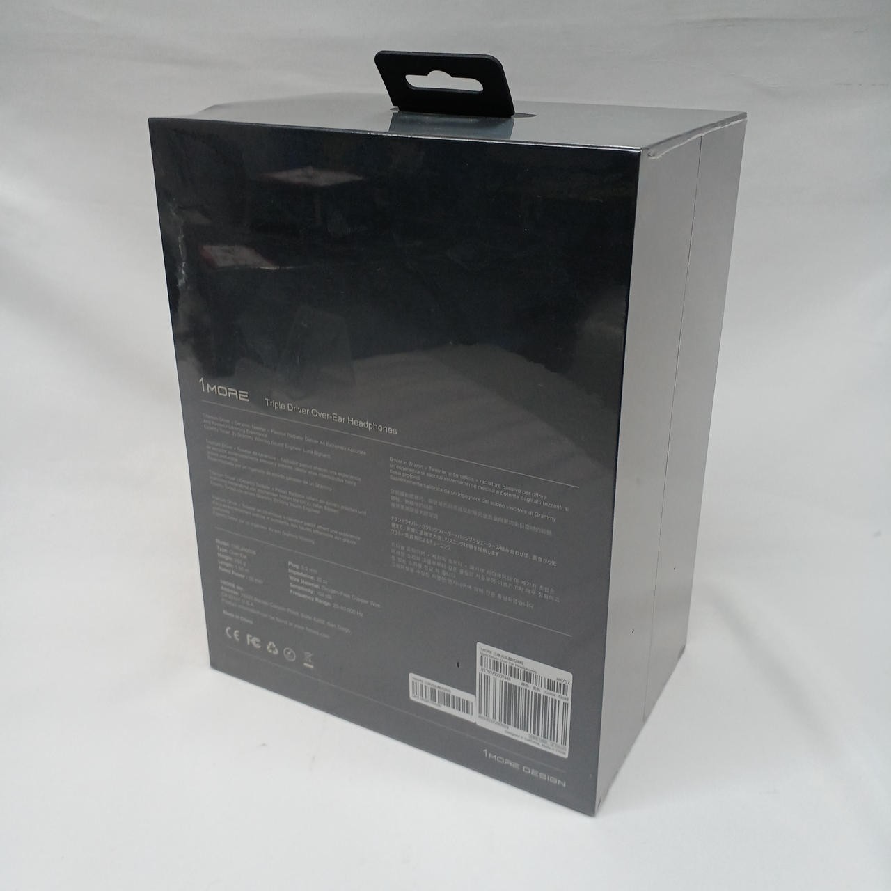 1MORE H1707 Over-Ear Wired Headphones 40mm Drivers 20Hz-40kHz Unopened