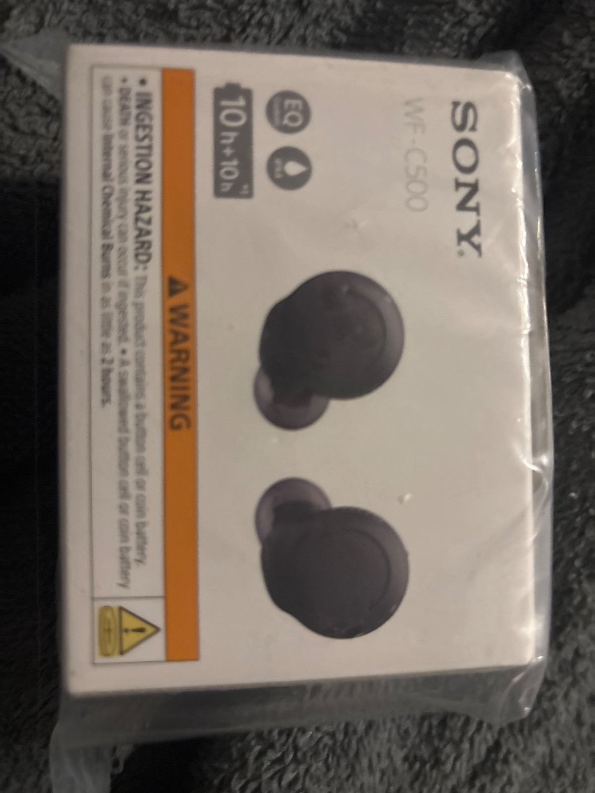 Sony WF-C500 Truly Wireless In-Ear Bluetooth Headphones – Black