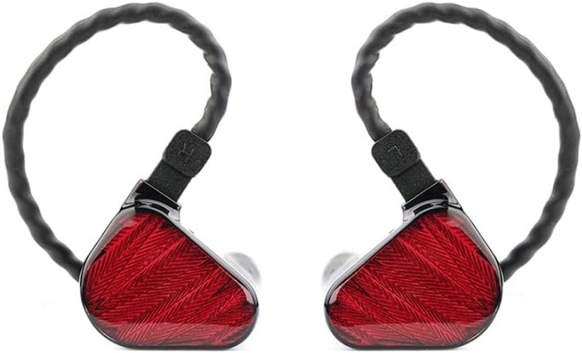 x Crinacle Zero:RED Dual Dynamic Driver In-Ear Headphones – 10mm/7.8mm, 17.5 …