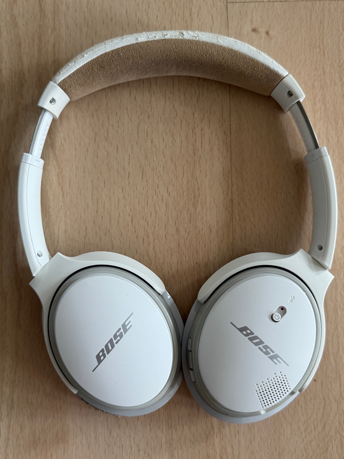 Bose SoundLink Around Ear II Wireless Headphones White in Case (Used & Working)