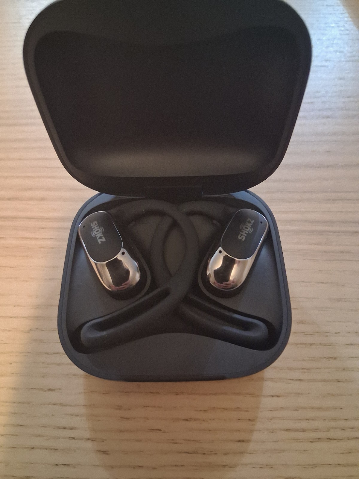 SHOKZ OpenFit Air Open-Ear Wireless Earbuds Black (T511-ST-BK-US)