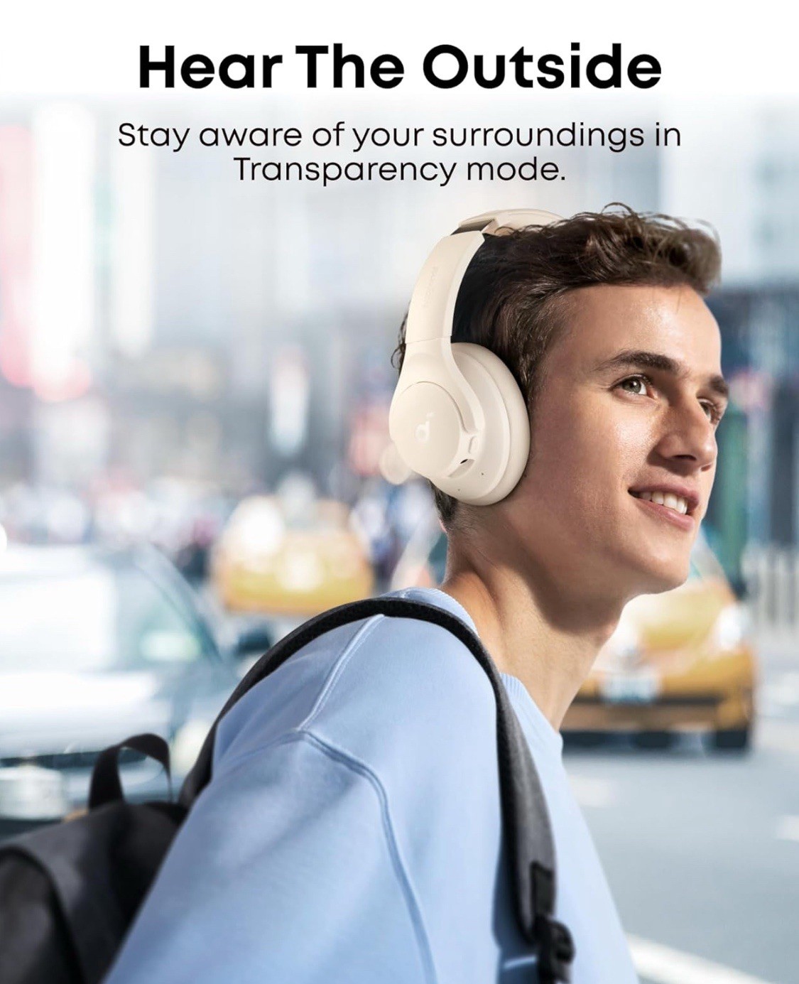 NEW ANKER Soundcore Q20i Wireless Over Ear Headphones Hybrid Active Noise Cancel
