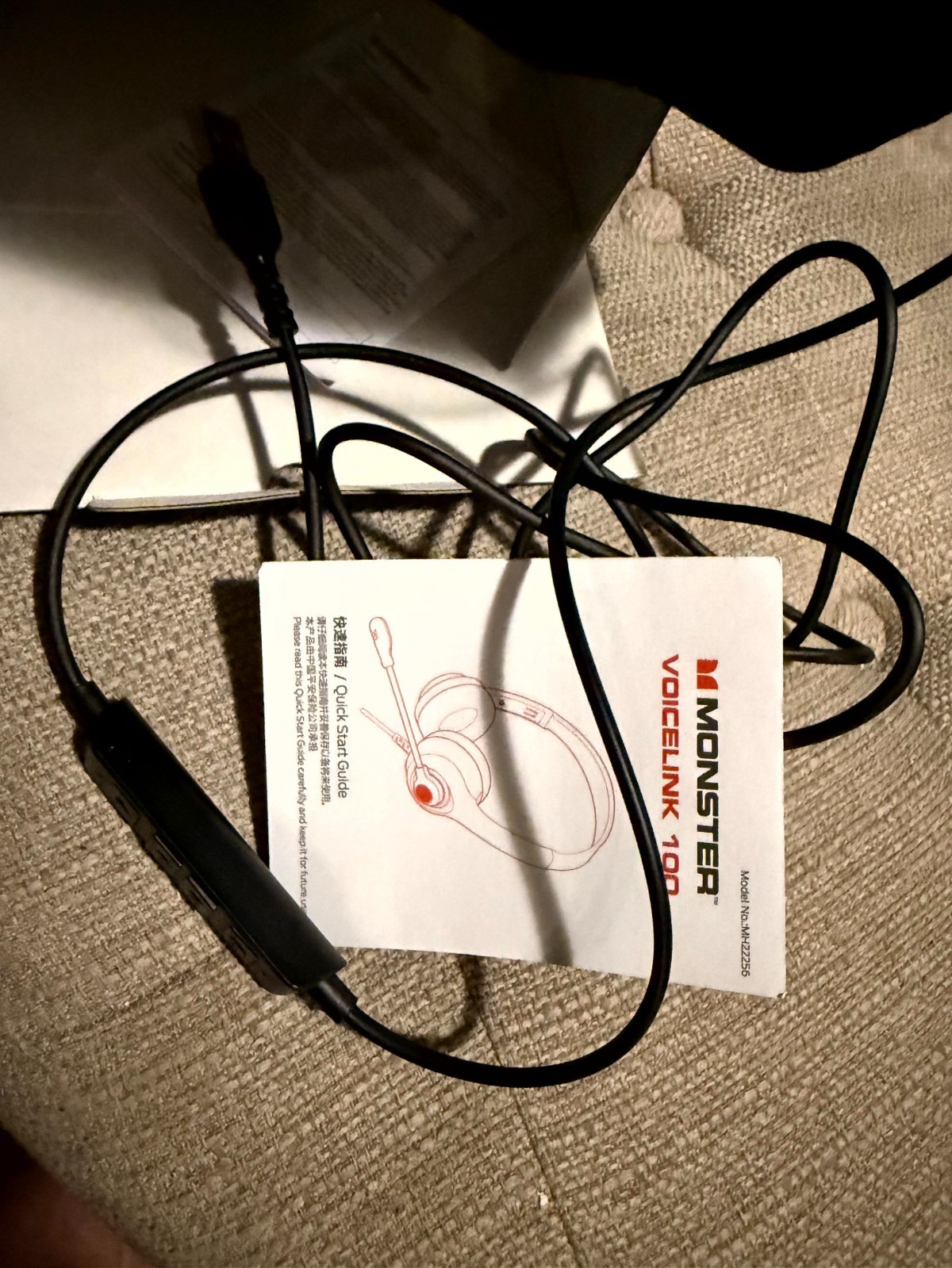 Monster Voicelink 100 Wired Headphones