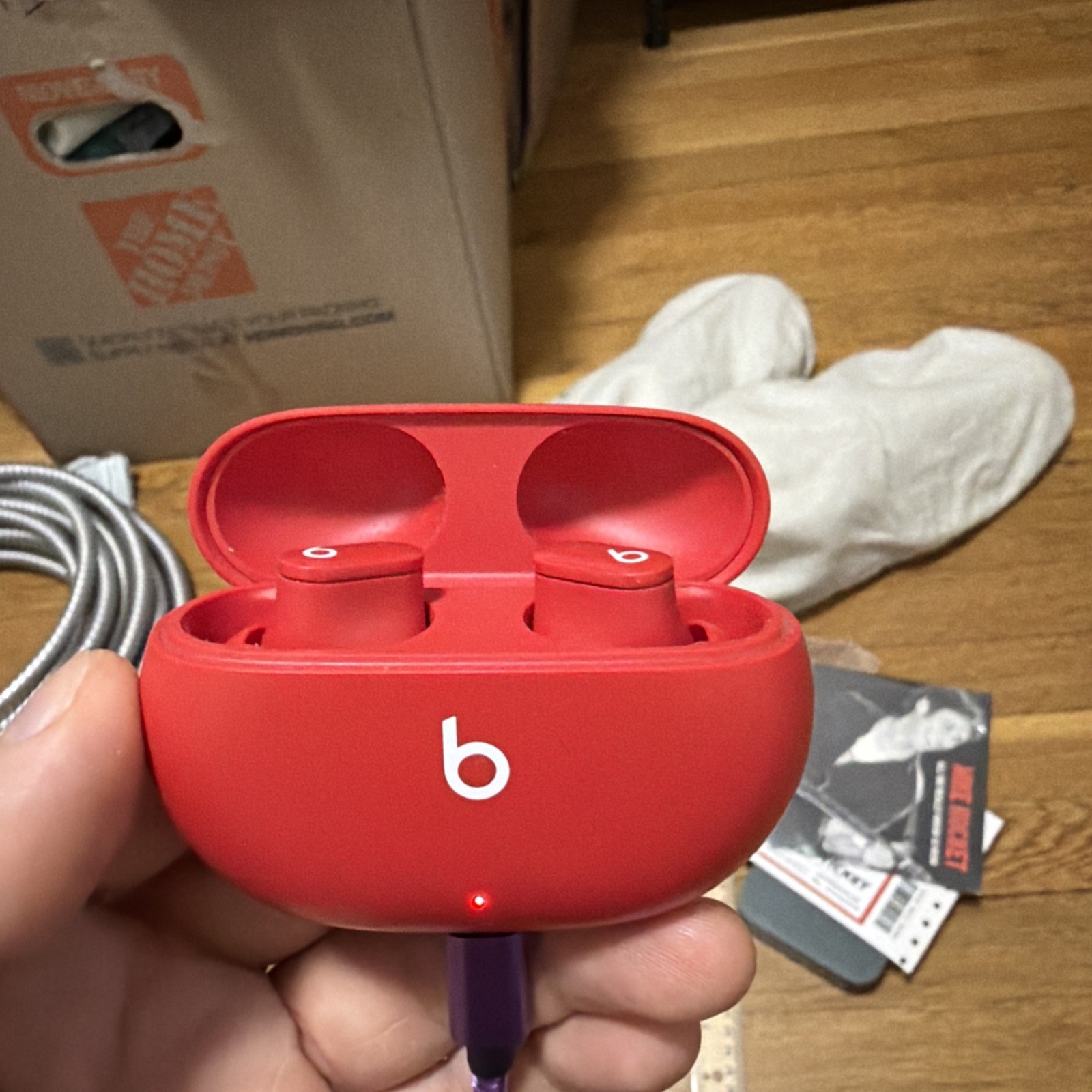 Beats Solo Buds True Wireless Earbuds Red USED