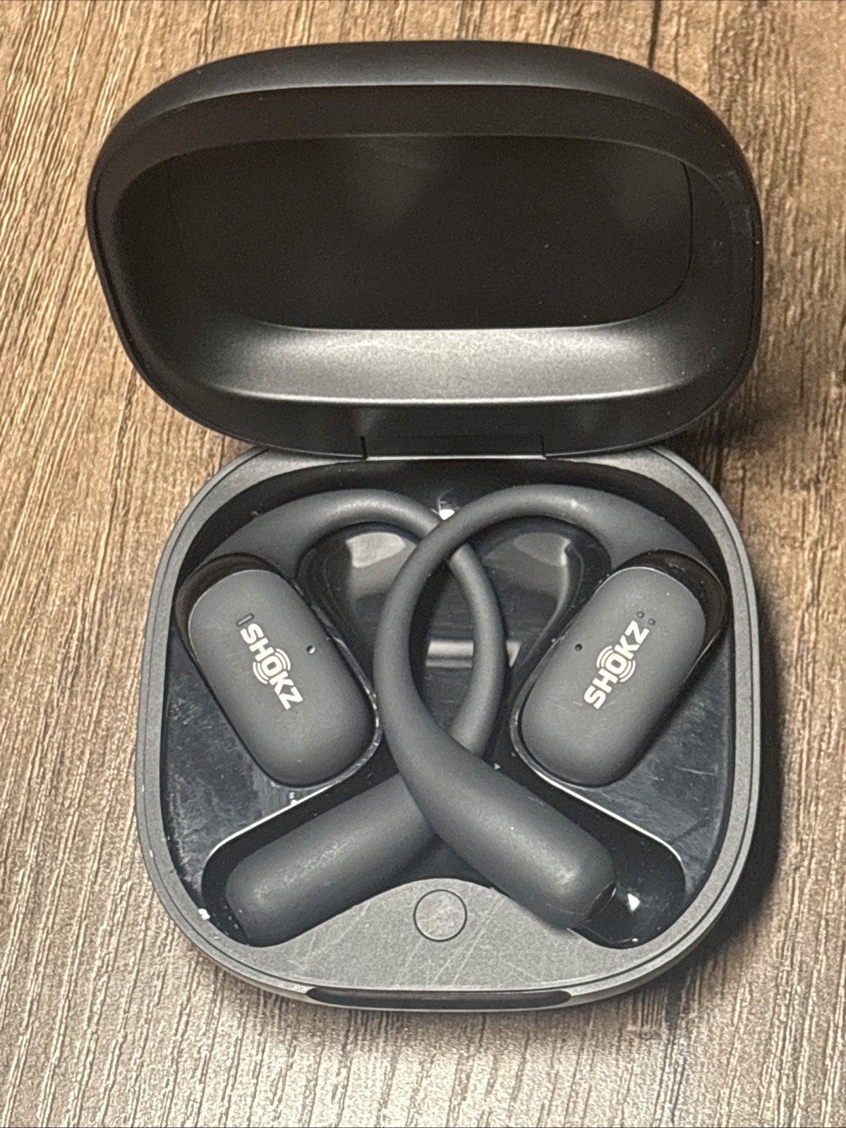 Shokz openfit 2 Active Noise Cancellation Headphones Black T920 *READ*