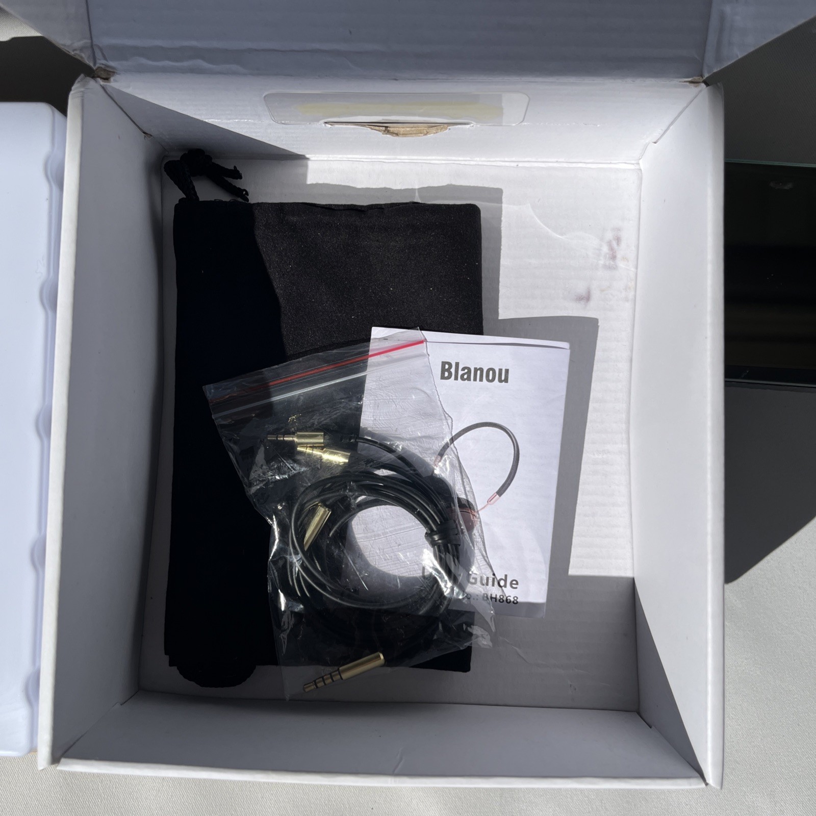 “Taylor” BLANOU 32 Ohms Impedence Corded Headphones Microphone